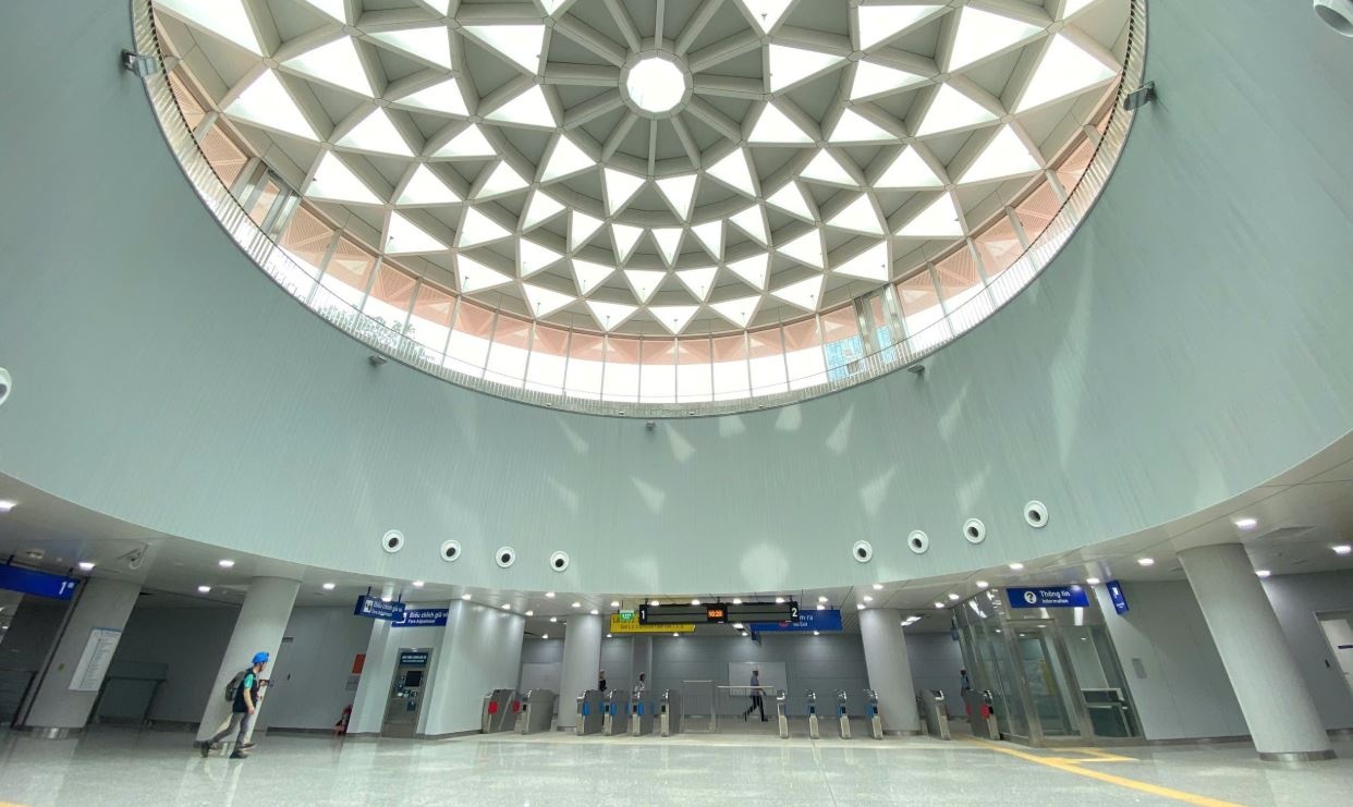 Vuong mac cuoi duoc thao go, metro so 1 TP.HCM san sang hinh anh