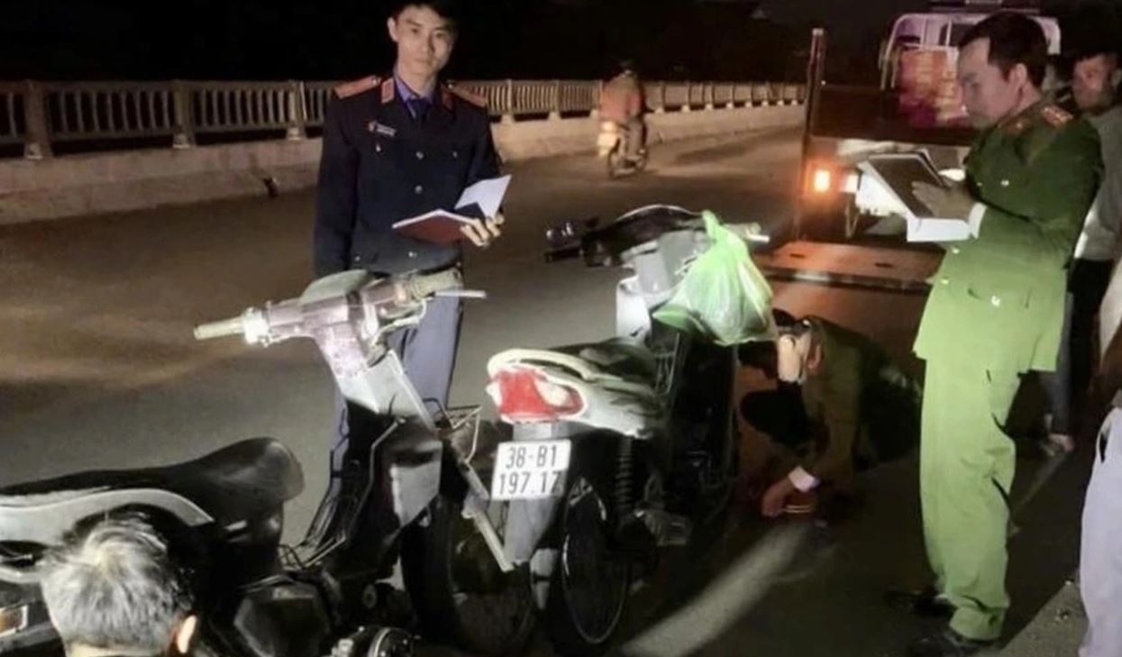 Dung xe tren cau non oi khien nguoi khac gap tai nan tu vong hinh anh