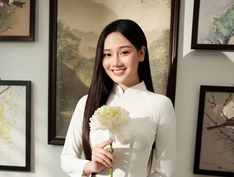 Goc dac biet trong nha A hau Phuong Thanh hinh anh