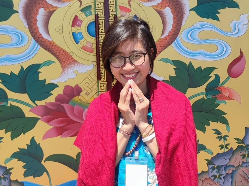 Nghe thuat song tinh thuc giua bao tap truyen thong hinh anh