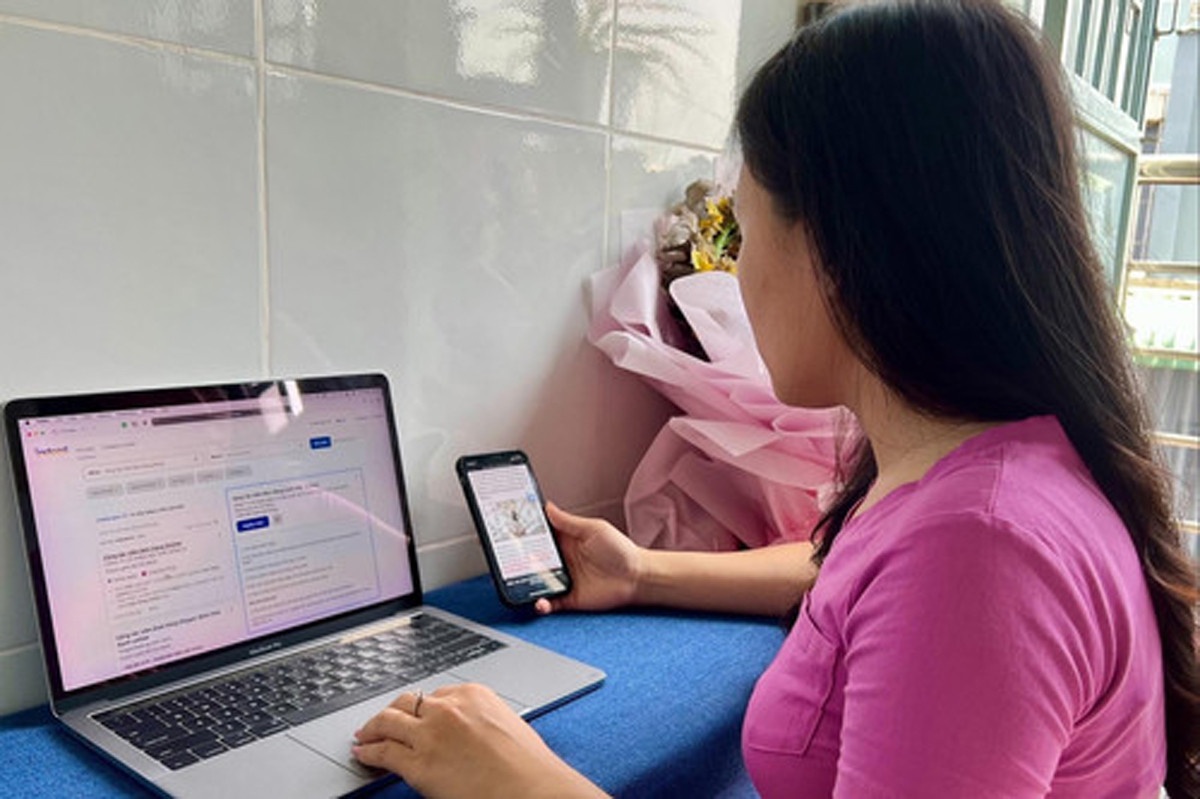 Sap bay 'viec nhe luong cao', nguoi phu nu o Ha Noi mat hon 1 ty dong hinh anh