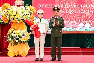 Nu thuong ta giu chuc vu Pho giam doc Cong an tinh Ha Nam hinh anh