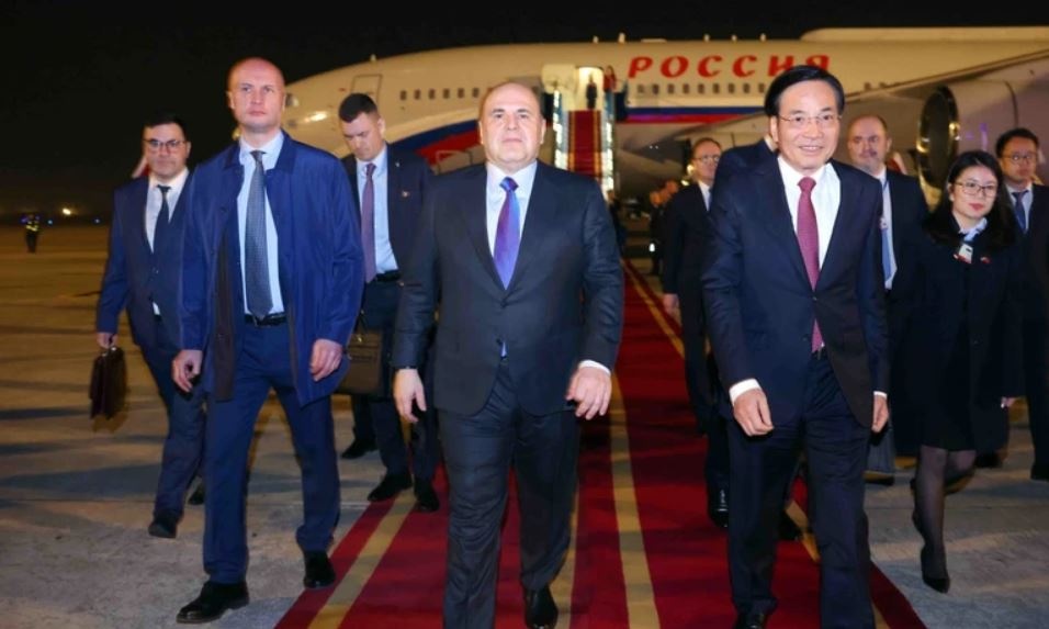 Thu tuong Nga Mikhail Vladimirovich Mishustin bat dau tham Viet Nam hinh anh