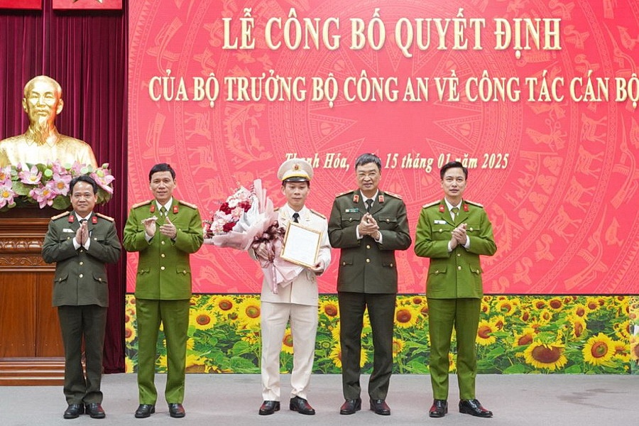 Thanh Hoa co tan Pho giam doc Cong an tinh hinh anh