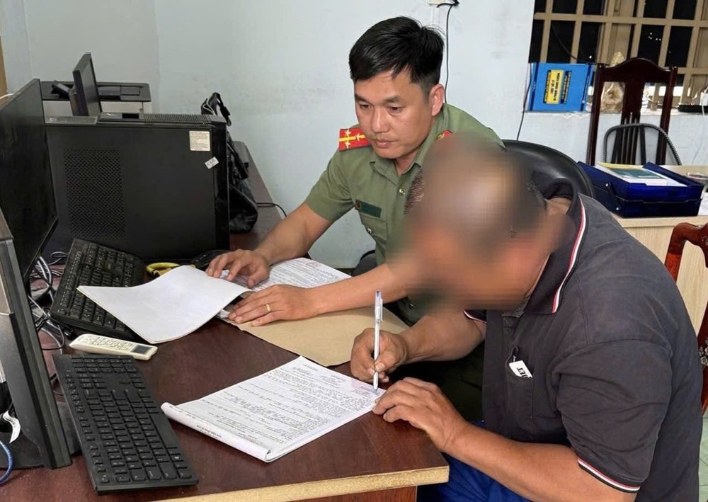 Xu phat nguoi dan ong o Dak Nong dang tin bia dat ve Nghi dinh 168 hinh anh