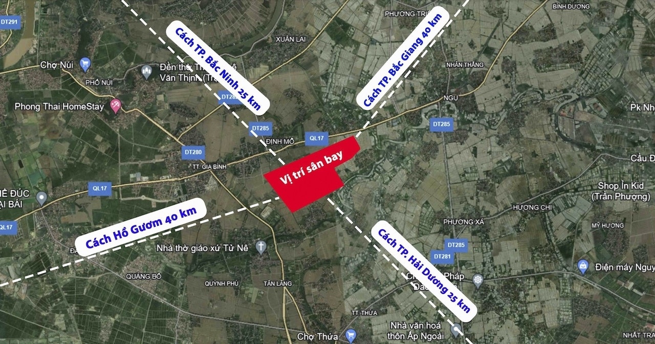 Bo sung san bay Gia Binh vao quy hoach he thong cang hang khong hinh anh