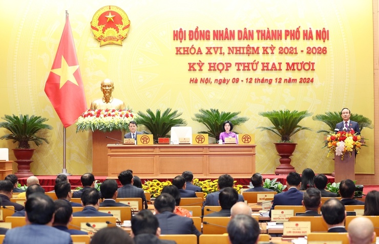 Hom nay, Ha Noi cong bo nhan su cac so, nganh sau sap nhap hinh anh