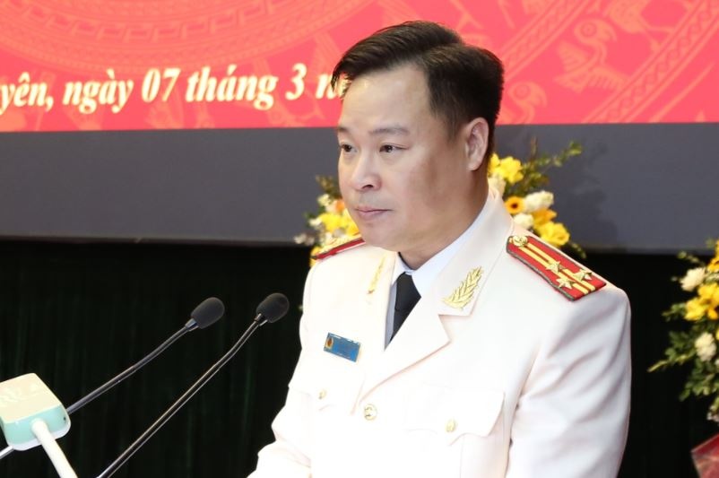 Bo nhiem Pho giam doc Cong an tinh Thai Nguyen hinh anh