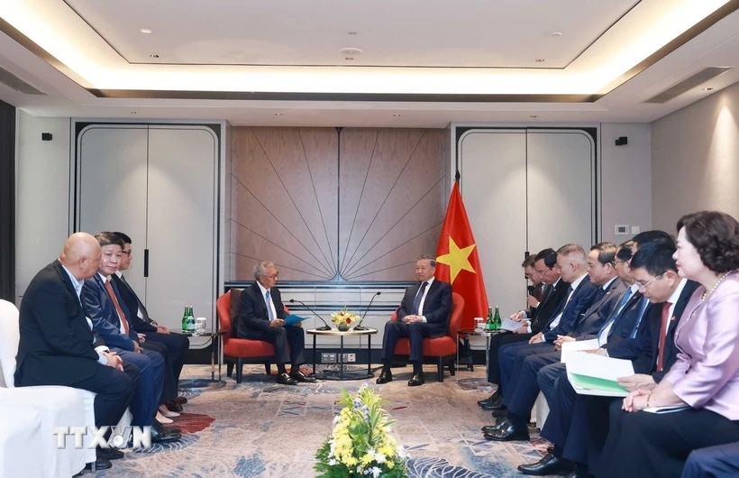 Tong Bi thu: Tao thuan loi cho DN Indonesia dau tu tai Viet Nam hinh anh