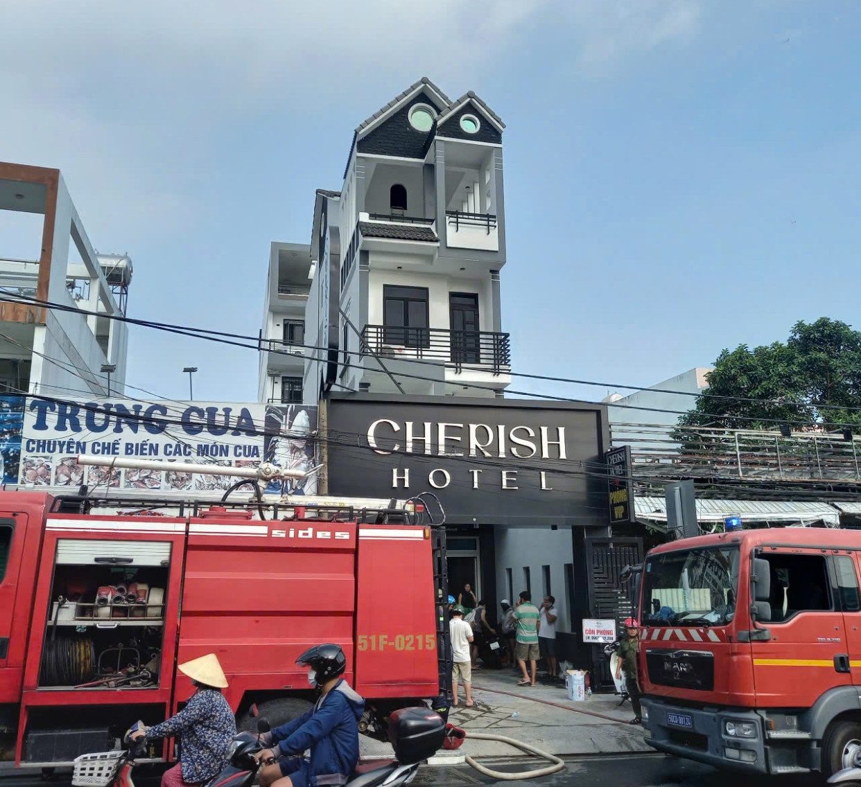 Chay khach san Thu Duc anh 1