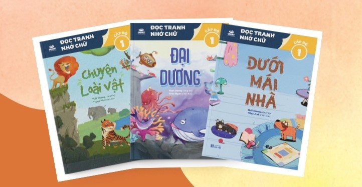 Sach giup tre doc tranh nho chu hinh anh