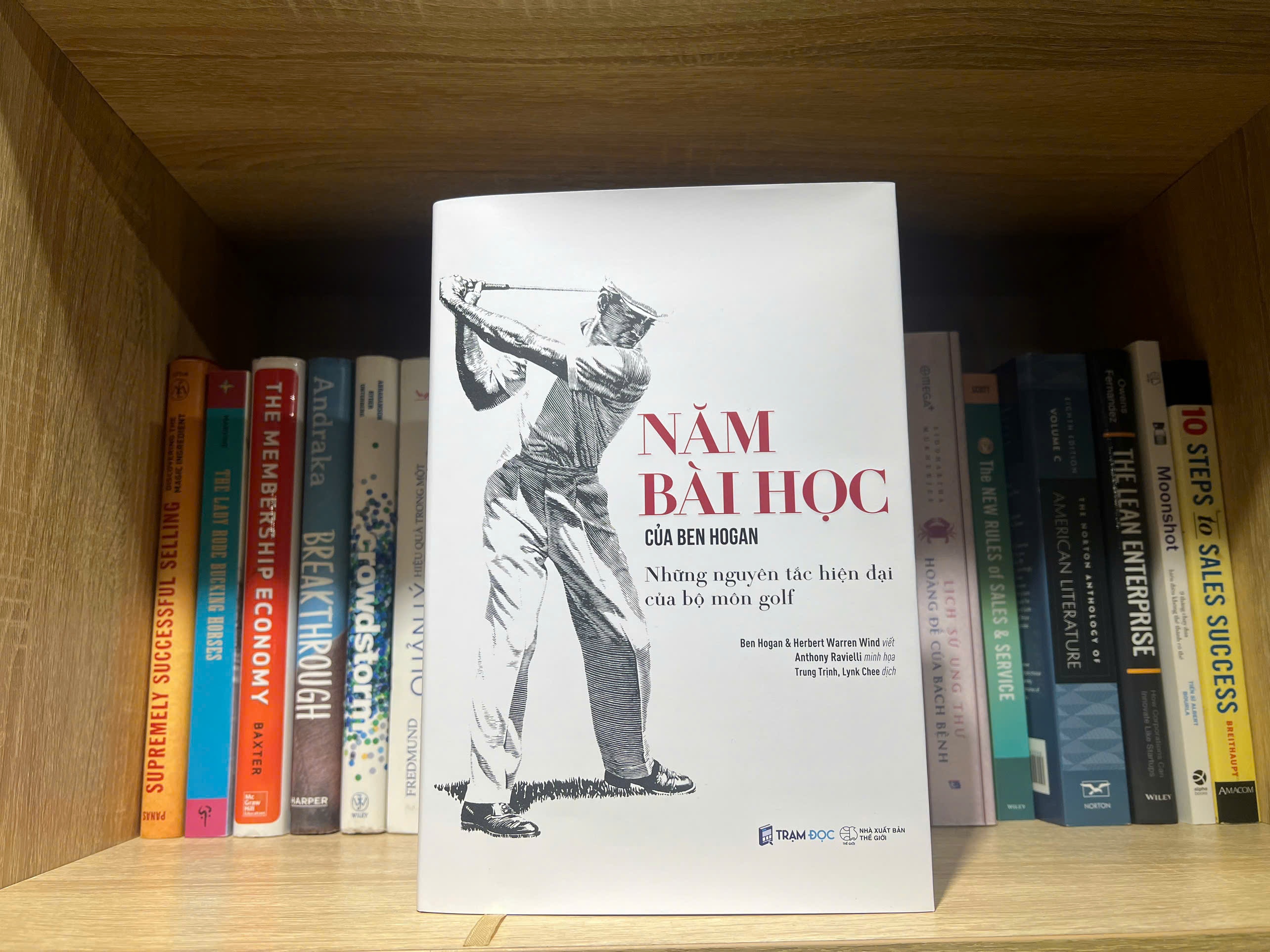 'Nam bai hoc cua Ben Hogan': Cuon sach ban chay nhat chu de choi golf hinh anh