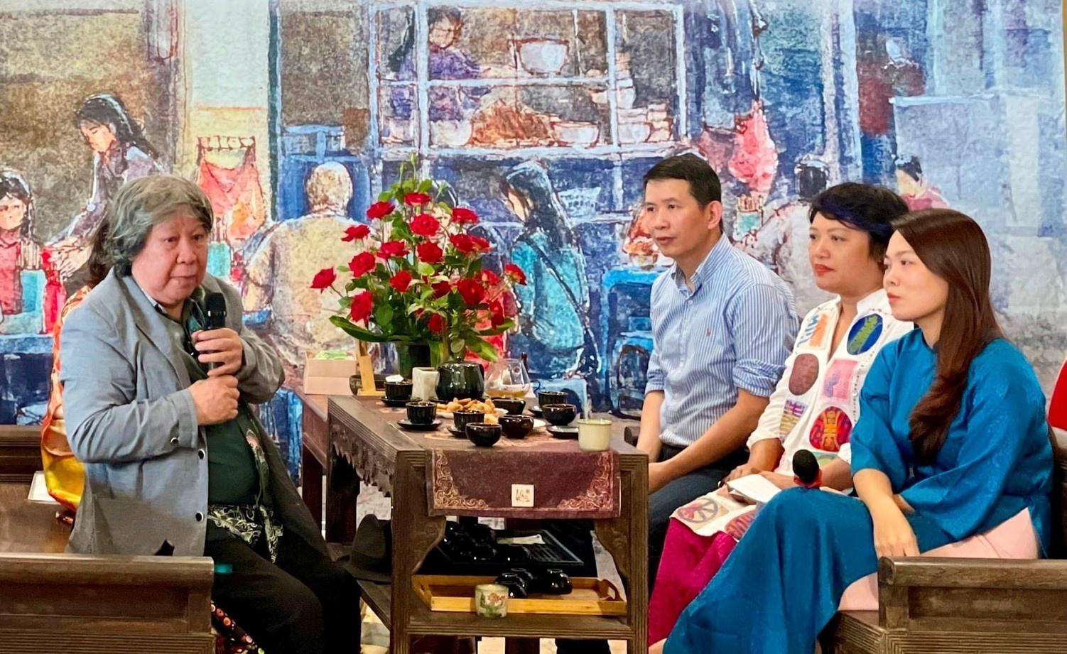 Du an sach 'Ky hoa huong vi pho co Ha Noi': Ton vinh ve dep am thuc hinh anh