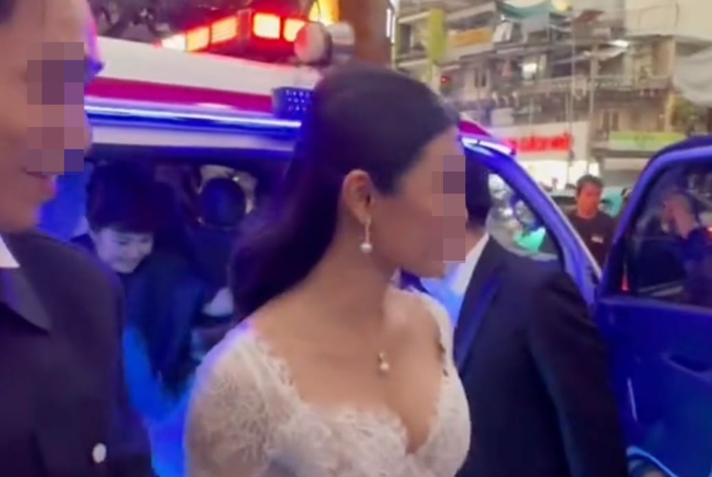 CSGT TP.HCM xu phat tai xe xe cap cuu cho dien vien du su kien hinh anh