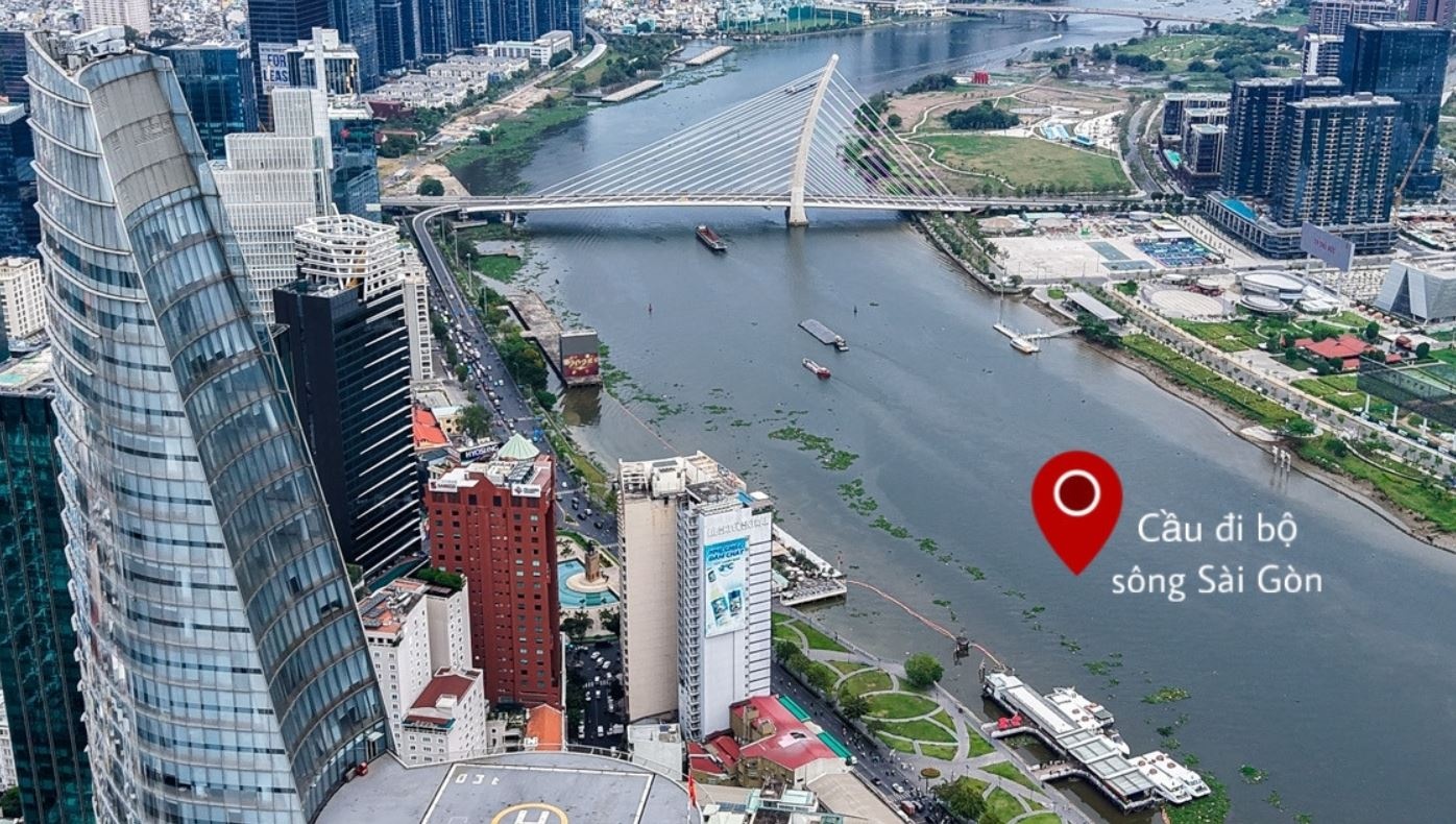 TP.HCM khoi cong cau di bo 1.000 ty dong noi doi bo song Sai Gon hinh anh