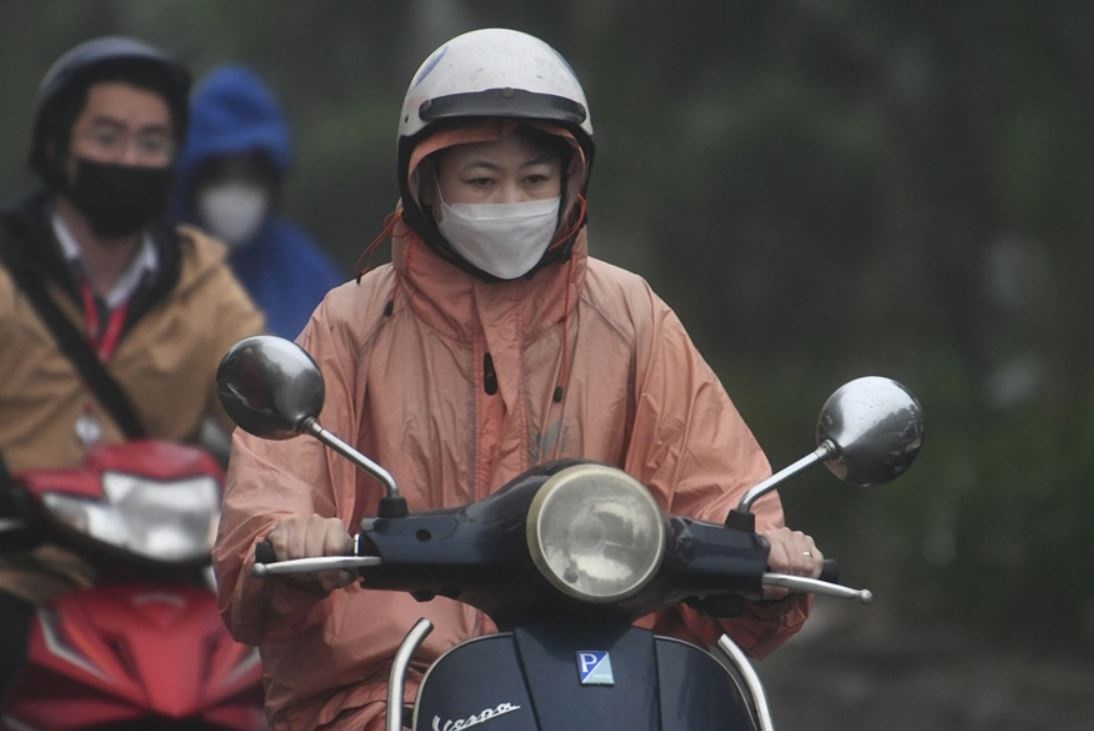 Thoi tiet Ha Noi 3 ngay toi: Mua ret lien tiep, thap nhat duoi 15 do hinh anh