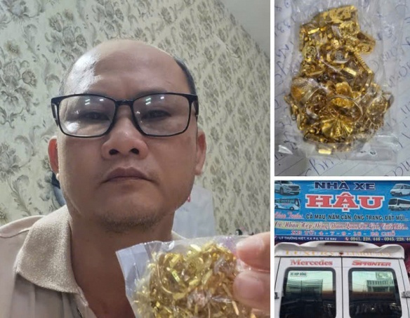 Chu nha xe dang thong tin tim nguoi danh roi bich vang hinh anh