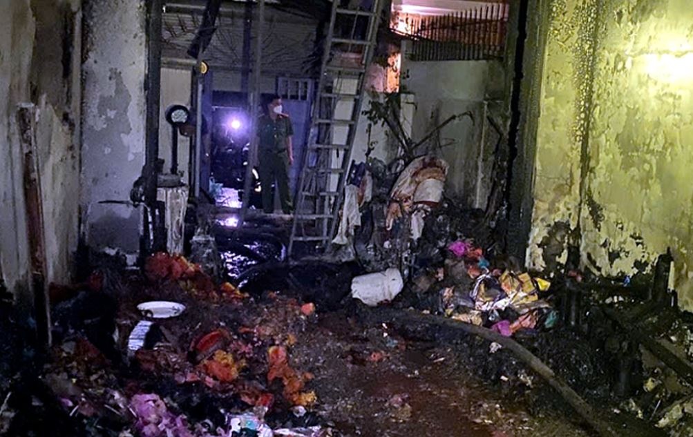 Nan nhan nu trong vu chay hai nguoi tu vong do quay lai lay tai san? hinh anh