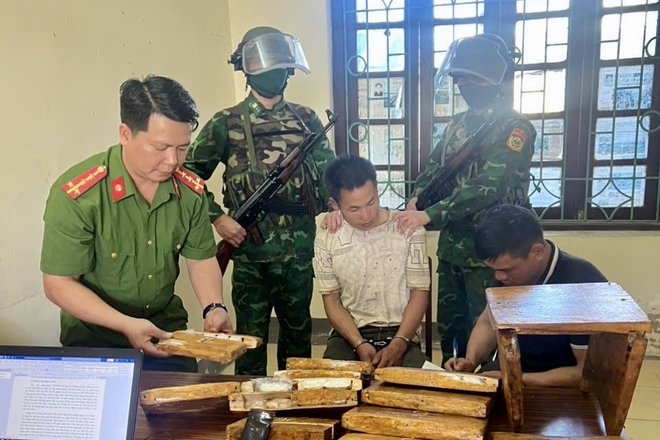 Cong an Dien Bien triet pha lien tiep 5 vu an ma tuy trong 7 ngay hinh anh