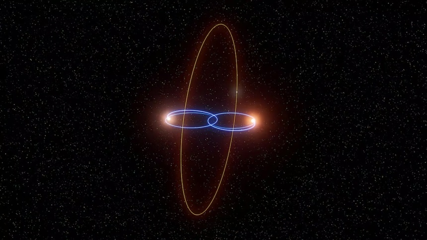 Lan dau tien phat hien hanh tinh quay quanh hai sao lun nau hinh anh