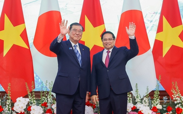 Hai Thu tuong Viet Nam, Nhat xac dinh tru cot moi quan he song phuong hinh anh