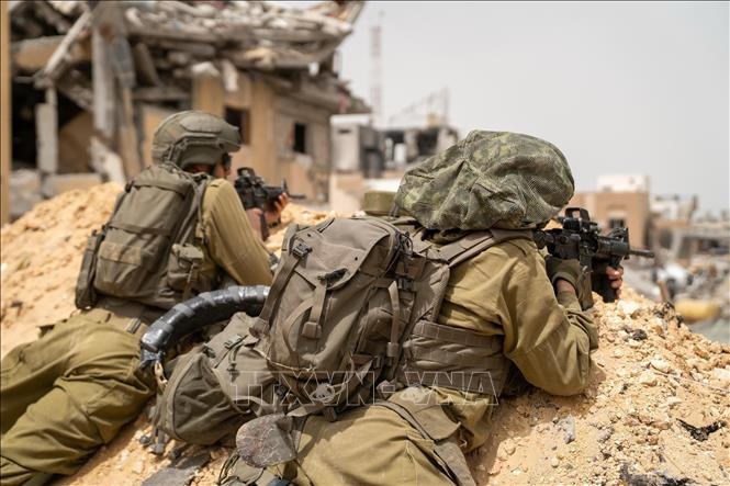 Ro ri ke hoach kiem soat Gaza cua Israel hinh anh