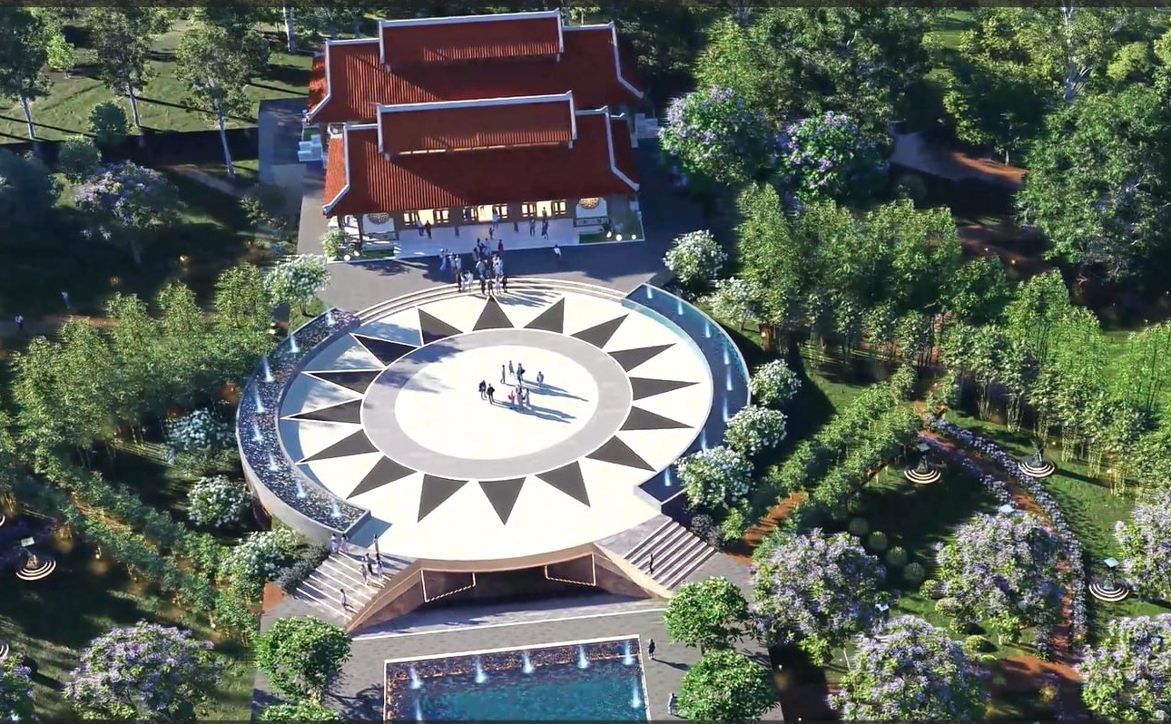 Khoi cong khu luu niem cu Pho bang Nguyen Sinh Sac o Binh Duong hinh anh