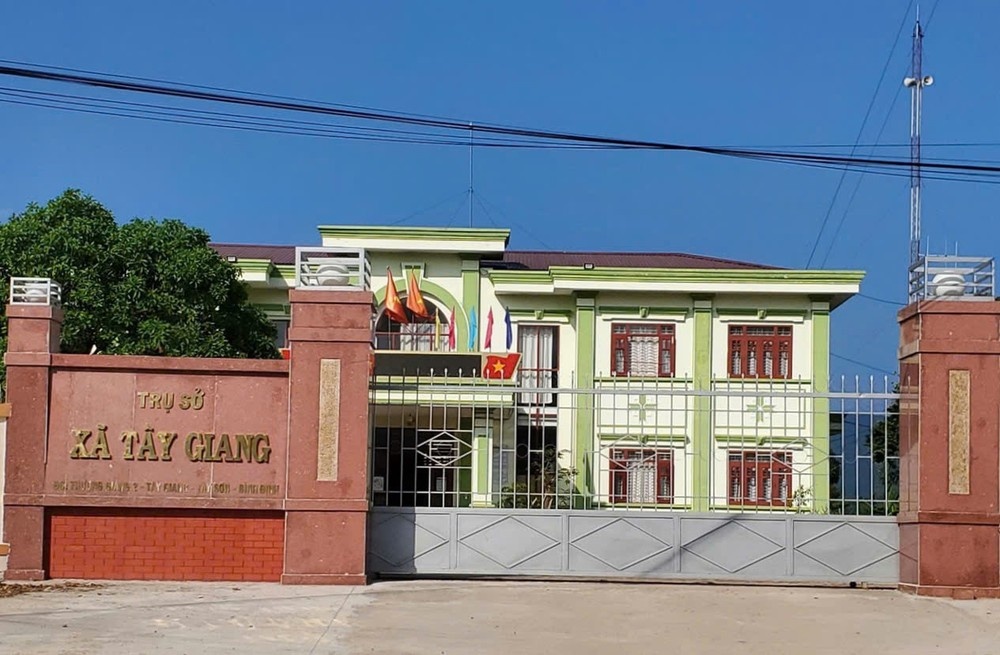 Mot chu tich xa o Binh Dinh bi tam dinh chi cong tac hinh anh