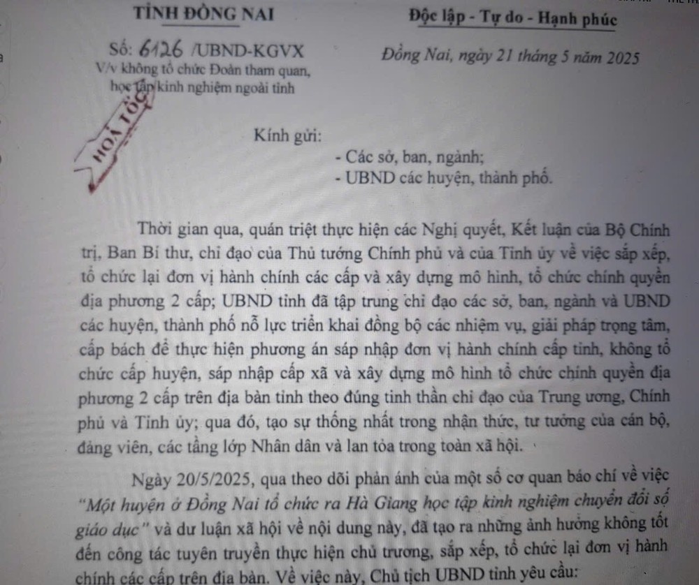 Phe binh Dong Nai hoc anh 1