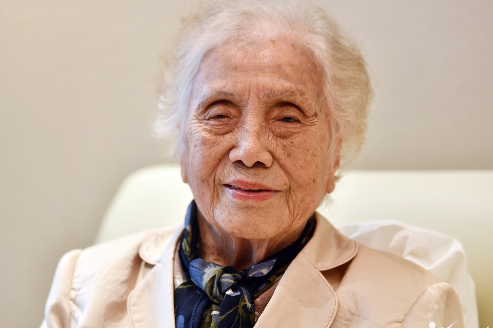 Tuoi 98 cua nguyen Pho Chu tich nuoc Nguyen Thi Binh hinh anh