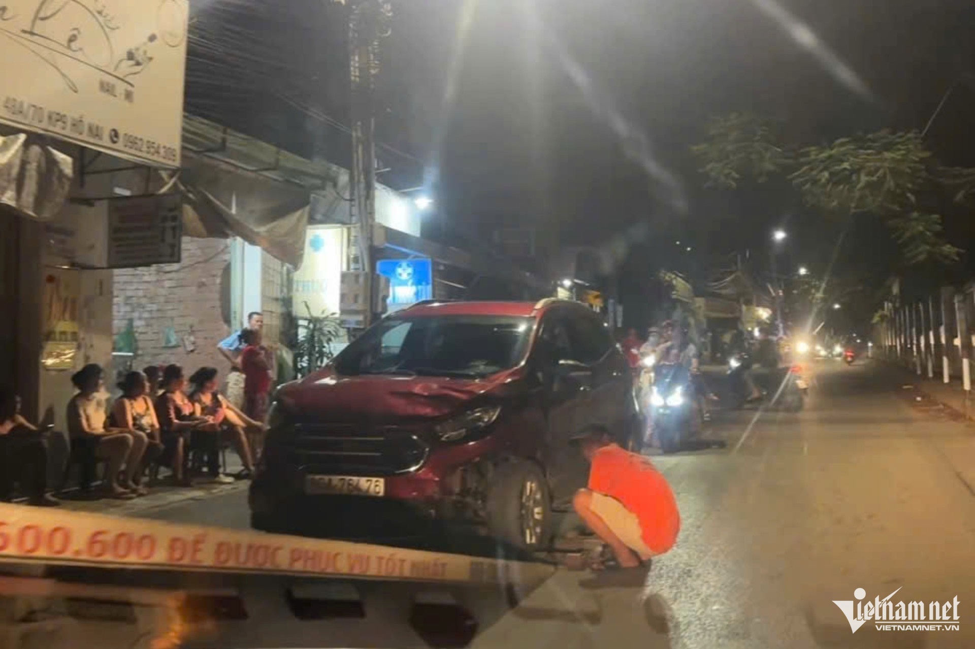 Oto Dong Nai say xin anh 1