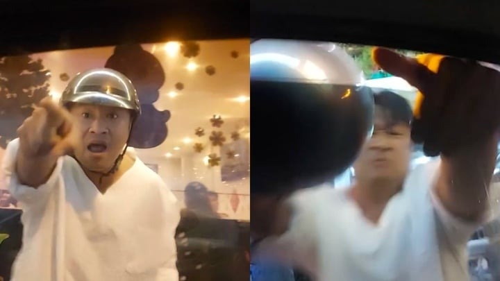 Chan xe taxi anh 1