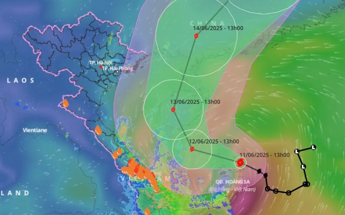 Bao so 1 tiep tuc manh them, du bao hai kich ban ve duong di hinh anh