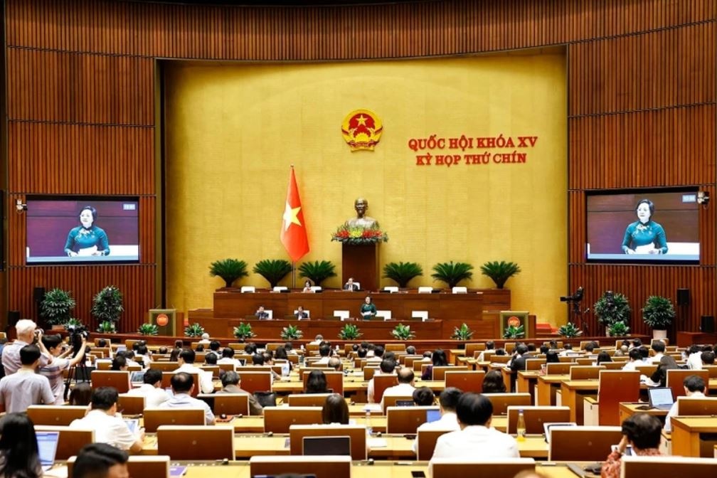 Hom nay, Quoc hoi thao luan ve sua doi, bo sung Hien phap hinh anh