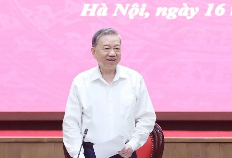 Tong Bi thu: Dinh hinh tam nhin moi cho Thu do trong thoi dai moi hinh anh