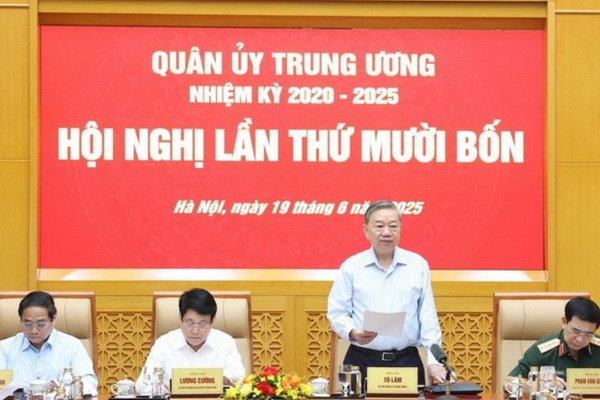 Tong Bi thu To Lam chu tri Hoi nghi Quan uy Trung uong lan thu 14 hinh anh