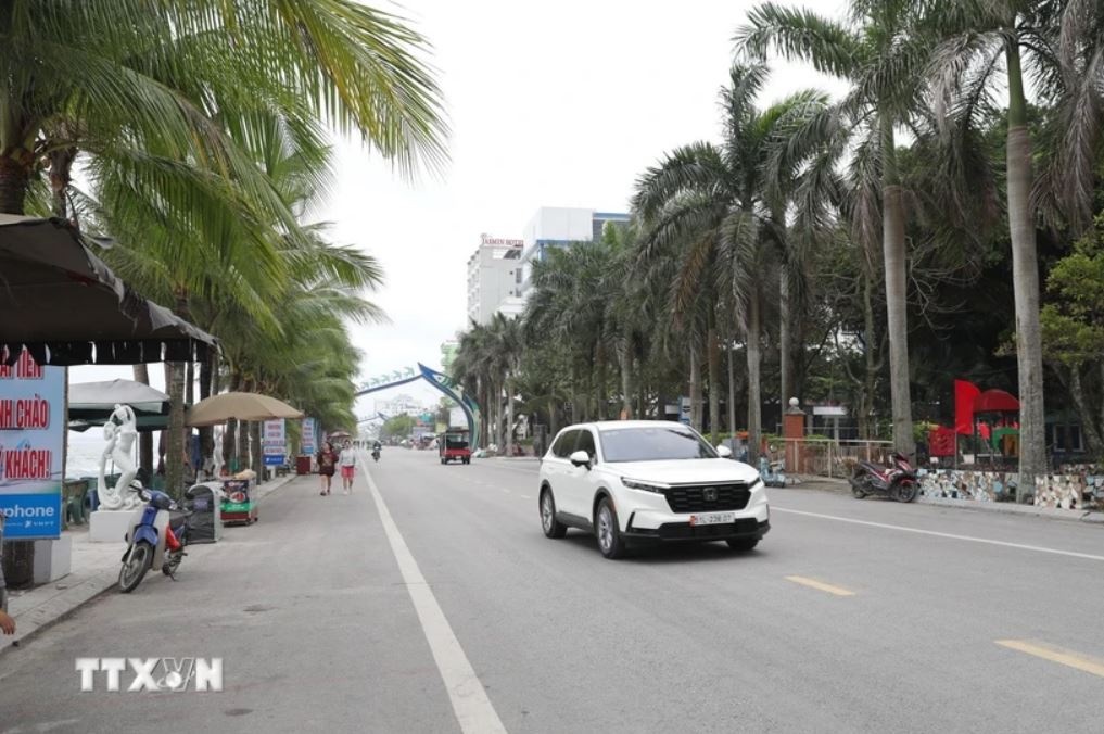 Dung xe dien Sam Son anh 1