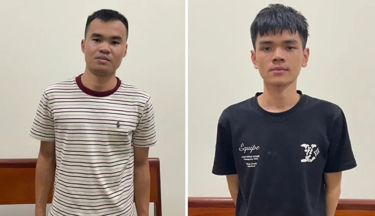 Bat hai doi tuong gay hang loat vu cuop giat tai san trong dem hinh anh