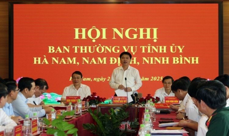 Phuong an to chuc bo may Ha Nam, Nam Dinh, Ninh Binh sau hop nhat hinh anh