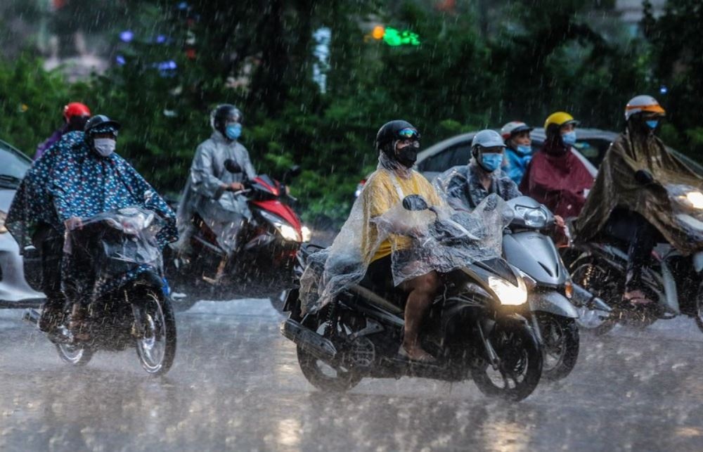 Mien Bac don mua dong vao chieu toi hinh anh