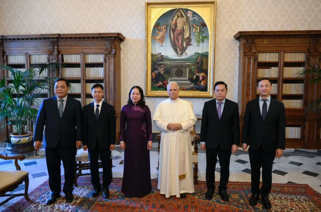 Giao hoang Leo XIV anh 2