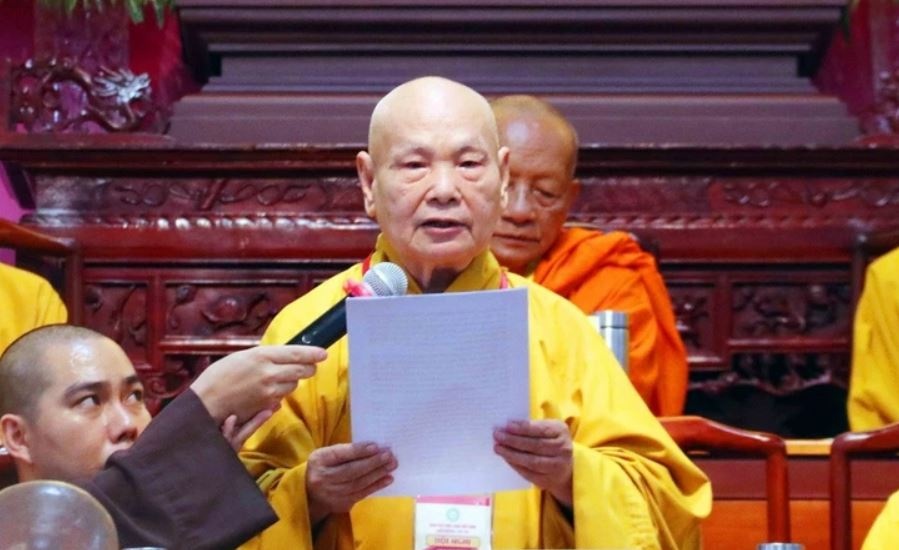 Cong bo nhan su Ban Tri su Giao hoi Phat giao Viet Nam phia Nam hinh anh