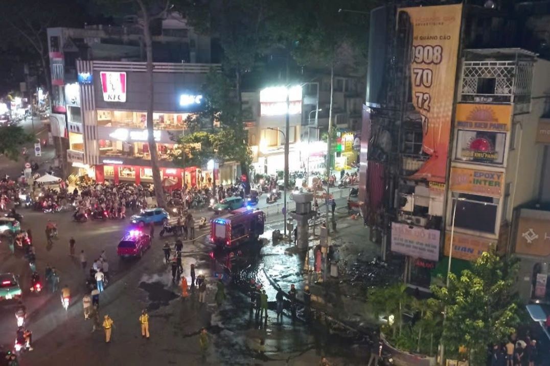 Chay KFC trung tam TP.HCM anh 3