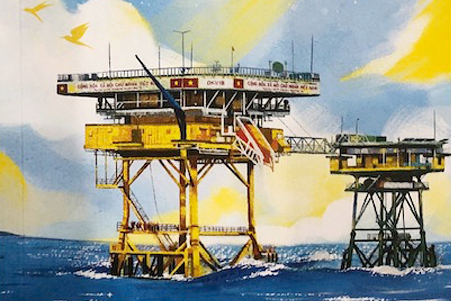 Ke chuyen Truong Sa va Nha gian DK1 hinh anh