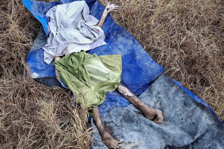 Vat giong thi the nguoi gan san bay o Khanh Hoa chi la bup be hinh anh