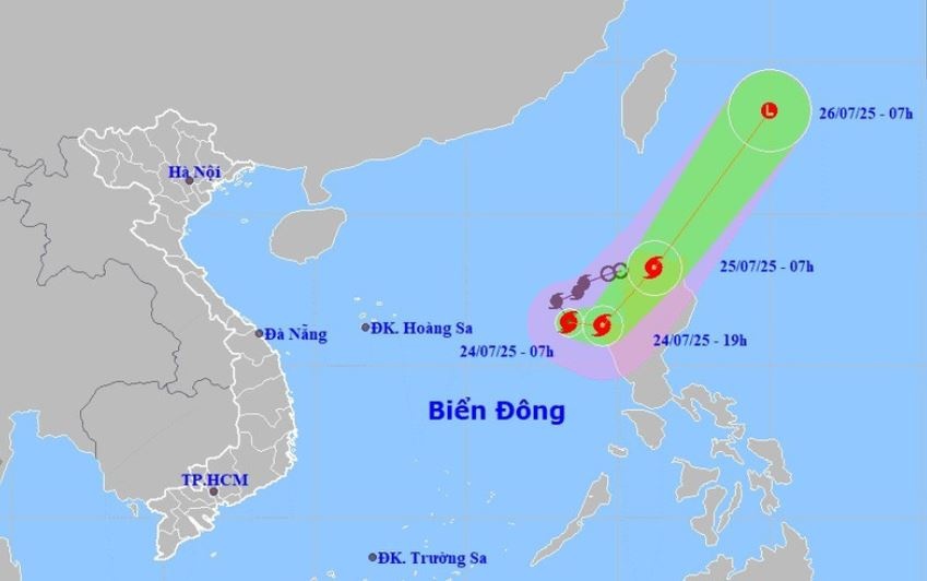Bao Co may anh huong den thoi tiet TP.HCM ra sao? hinh anh