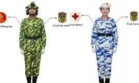 Trang phuc moi cua 5 khoi dieu binh Quan doi co gi dac biet? hinh anh