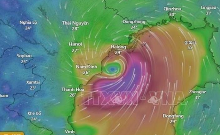 Bien Dong co the don 6-8 con bao, ap thap nhiet doi nay den thang 10 hinh anh