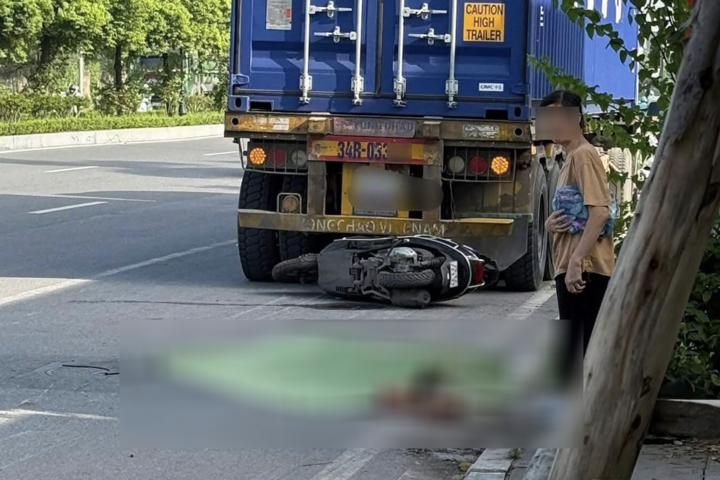 Container tong chet phu nu anh 1
