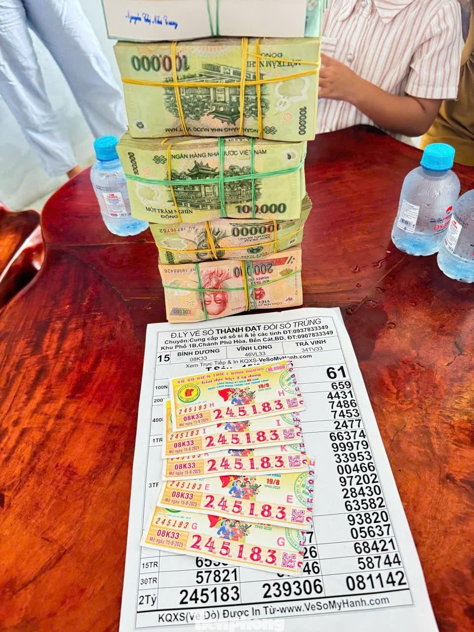 Trúng vé số ảnh 1 Trung ve so anh 1